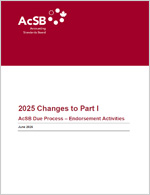 2025 Changes to Part I - AcSB Due Process Thumbnail