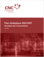 Vignette du document Synthèse des commentaires sur le plan stratégique 2022-2027 – Avril 2022
