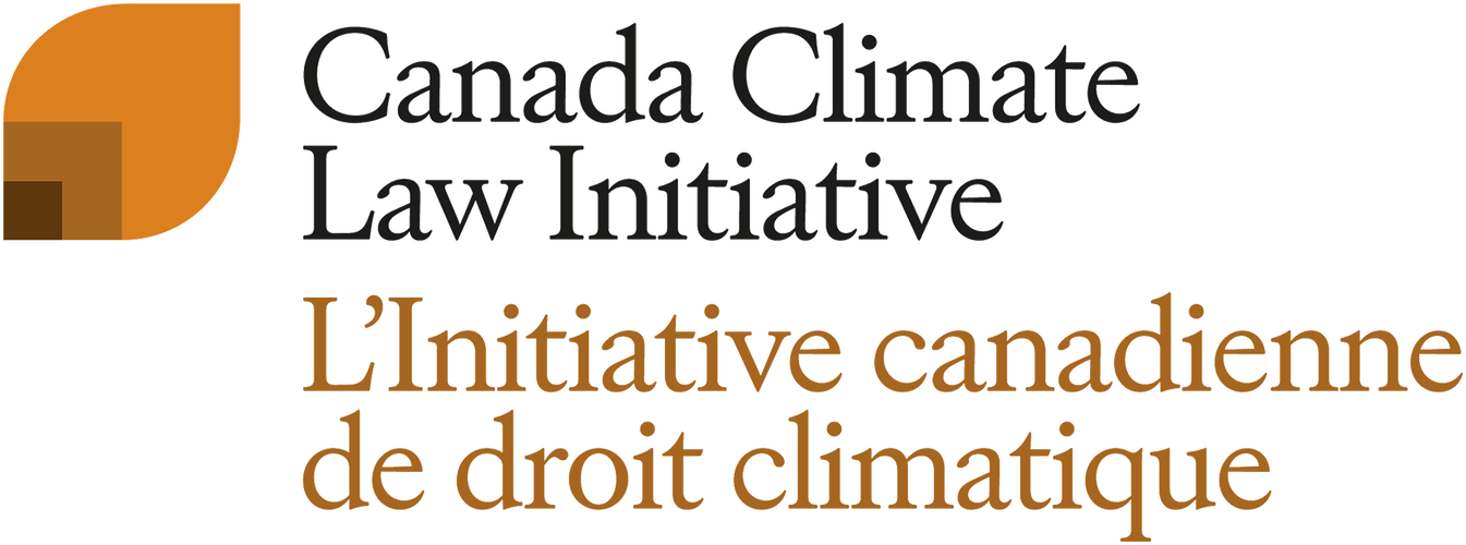 Logo de l'Initiative canadienne de droit climatique