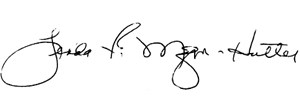 Signature de Linda Mezon-Hutter