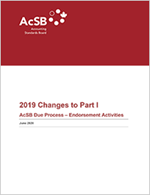 2019 Changes to AcSB Handbook Part 1