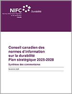 Vignette du document Synthèse des commentaires du Plan stratégique 2025-2028